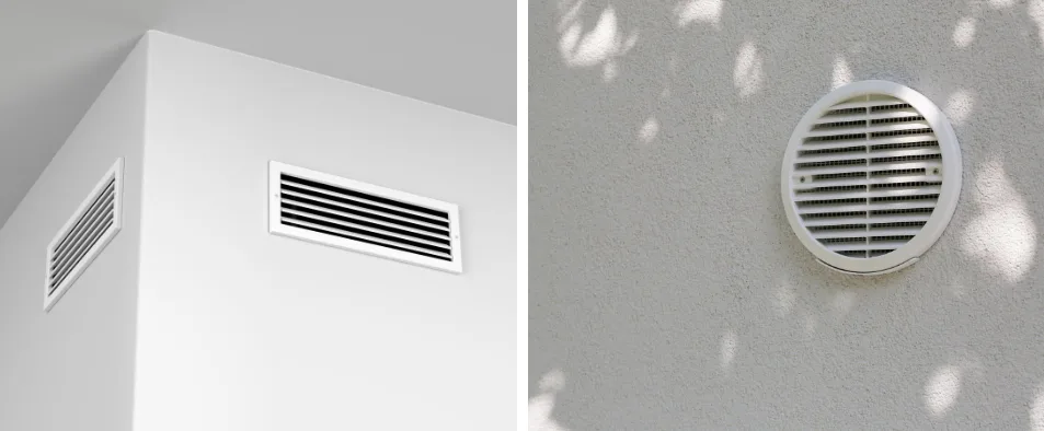 Les différents types de ventilation