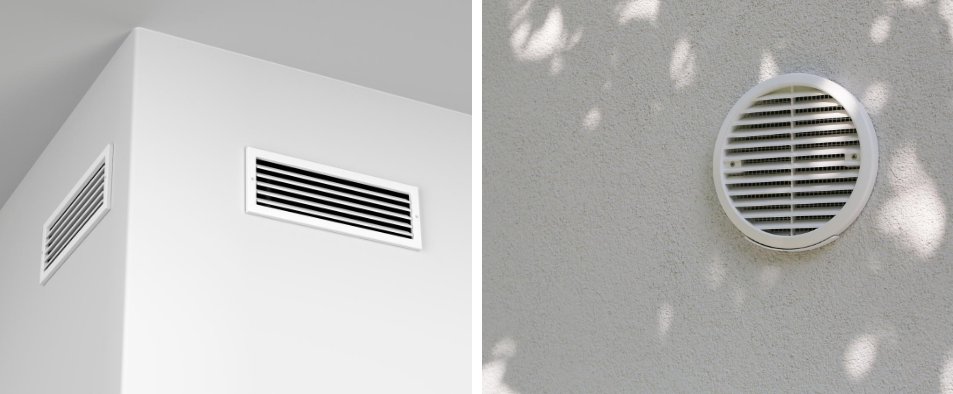 Les différents types de ventilation