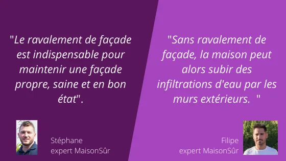 Le ravalement de façade est indispensable pour maintenir une maison en bon état