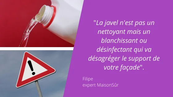 Produits dangereux pour la façade de votre maison