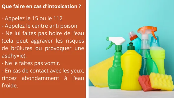 que faire en cas d'intoxication chez l'enfant