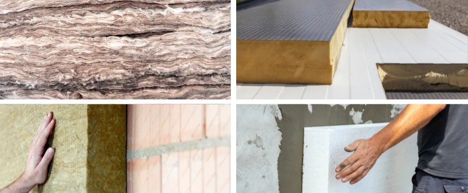Les différentes matériaux pour l'isolation thermique extérieure