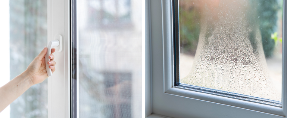 Condensation persistante malgré double vitrage et VMC