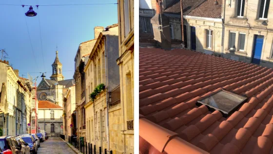 Deux exemples d'echoppe bordelaise